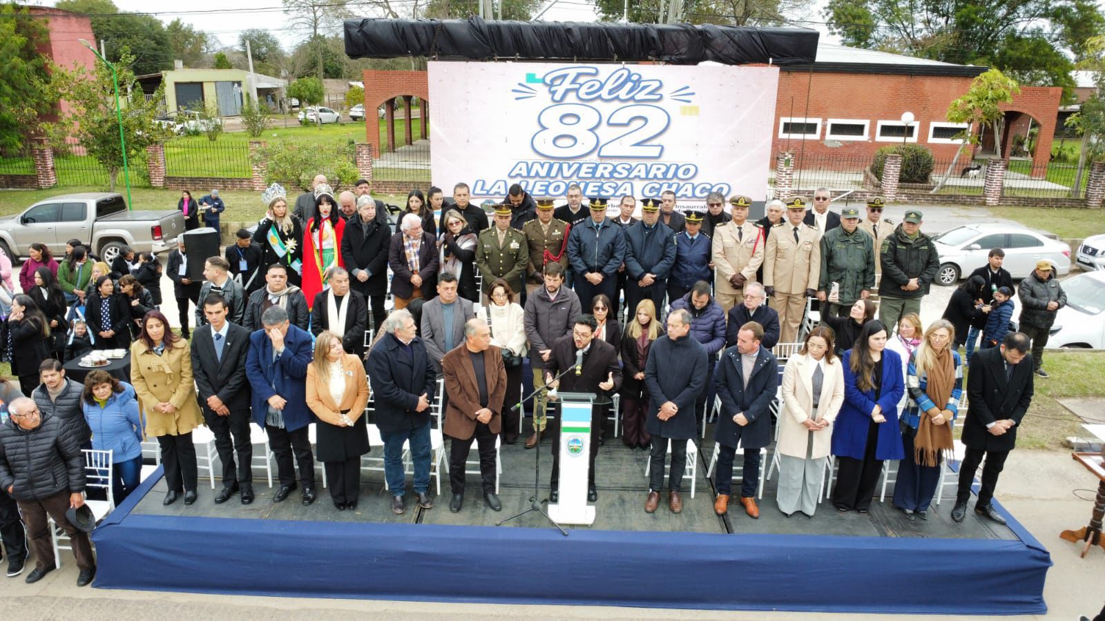 *EL GOBIERNO PROVINCIAL ACOMPA&Ntilde;&Oacute; EL 82&deg; ANIVERSARIO DE LA LEONESA Y RATIFIC&Oacute; EL TRABAJO CONJUNTO CON EL MUNICIPIO*