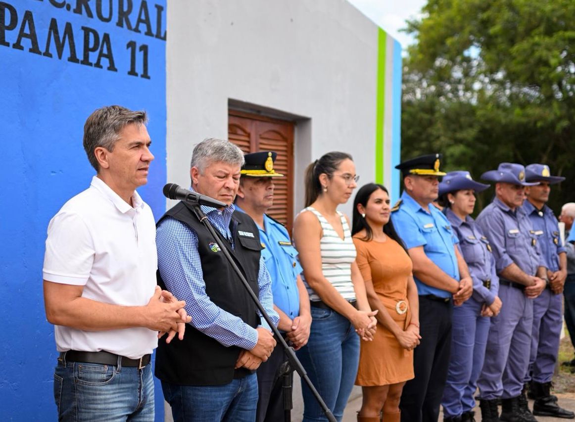 *RECUPERACI&Oacute;N HIST&Oacute;RICA: PAMPA 11 VUELVE A TENER SU DESTACAMENTO RURAL*