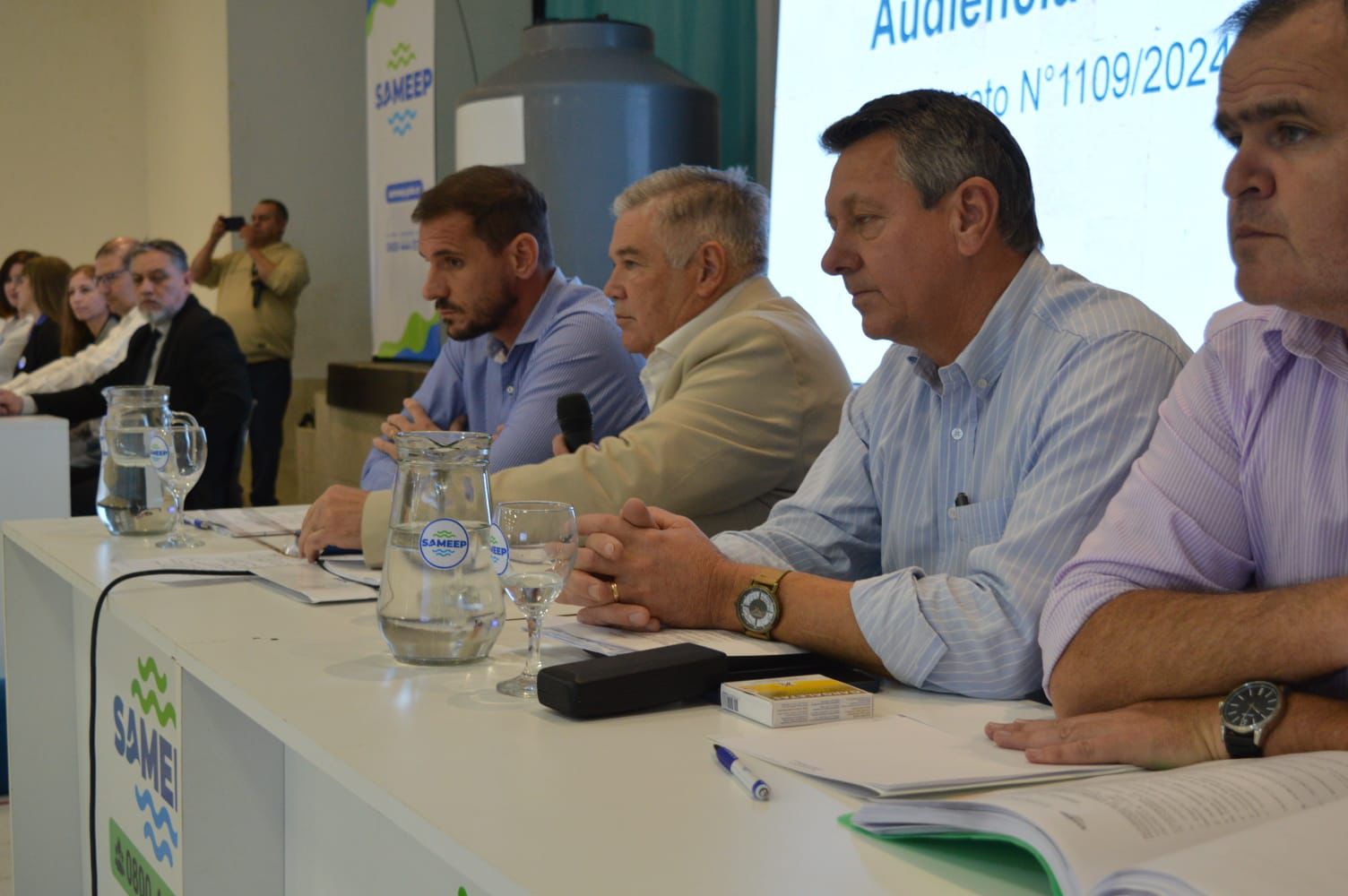 *Charata: Sameep realizó hoy la Audiencia Pública para readecuar la tarifa de agua y cloaca.*