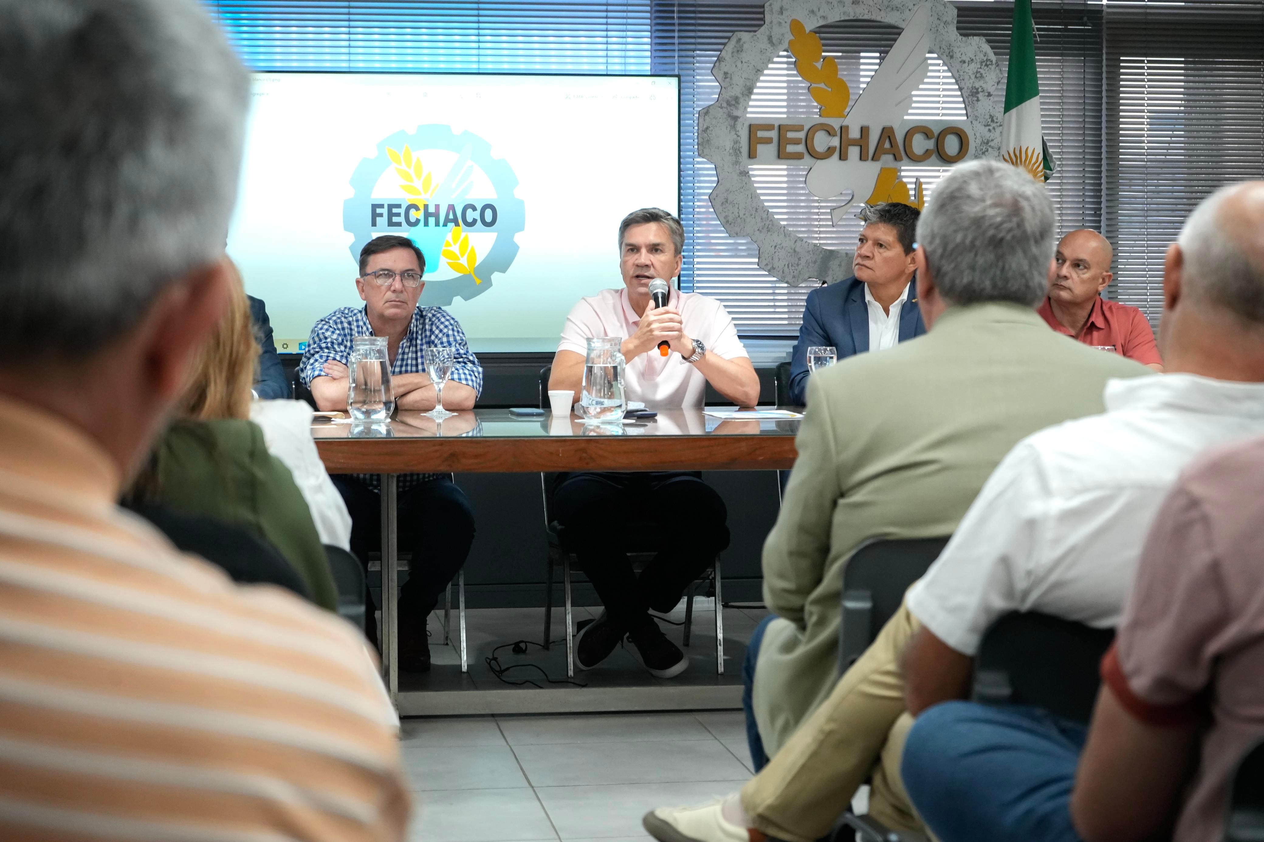 *EL GOBERNADOR ZDERO SE REUNI&Oacute; CON FECHACO Y RATIFIC&Oacute; EL TRABAJO CONJUNTO CON EL SECTOR PRIVADO*