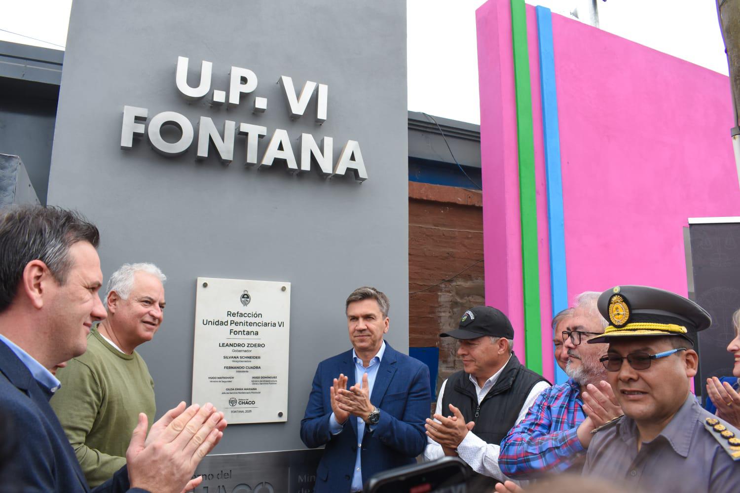 *PLAN PROVINCIAL DE SEGURIDAD: EL GOBERNADOR ZDERO INAUGURÓ LA NUEVA UNIDAD PENITENCIARIA VI EN FONTANA*