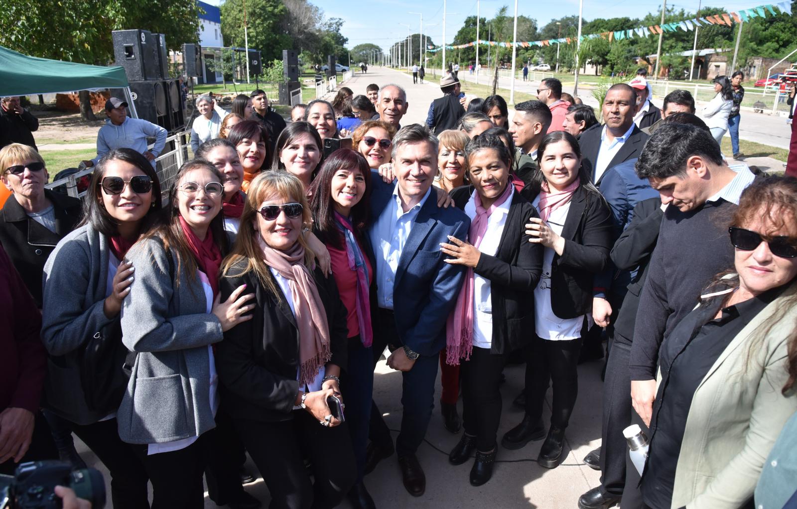 *EL GOBERNADOR ACOMPAÑÓ EL 134 ANIVERSARIO DE MARGARITA BELÉN CON INAUGURACIÓN DE OBRAS*