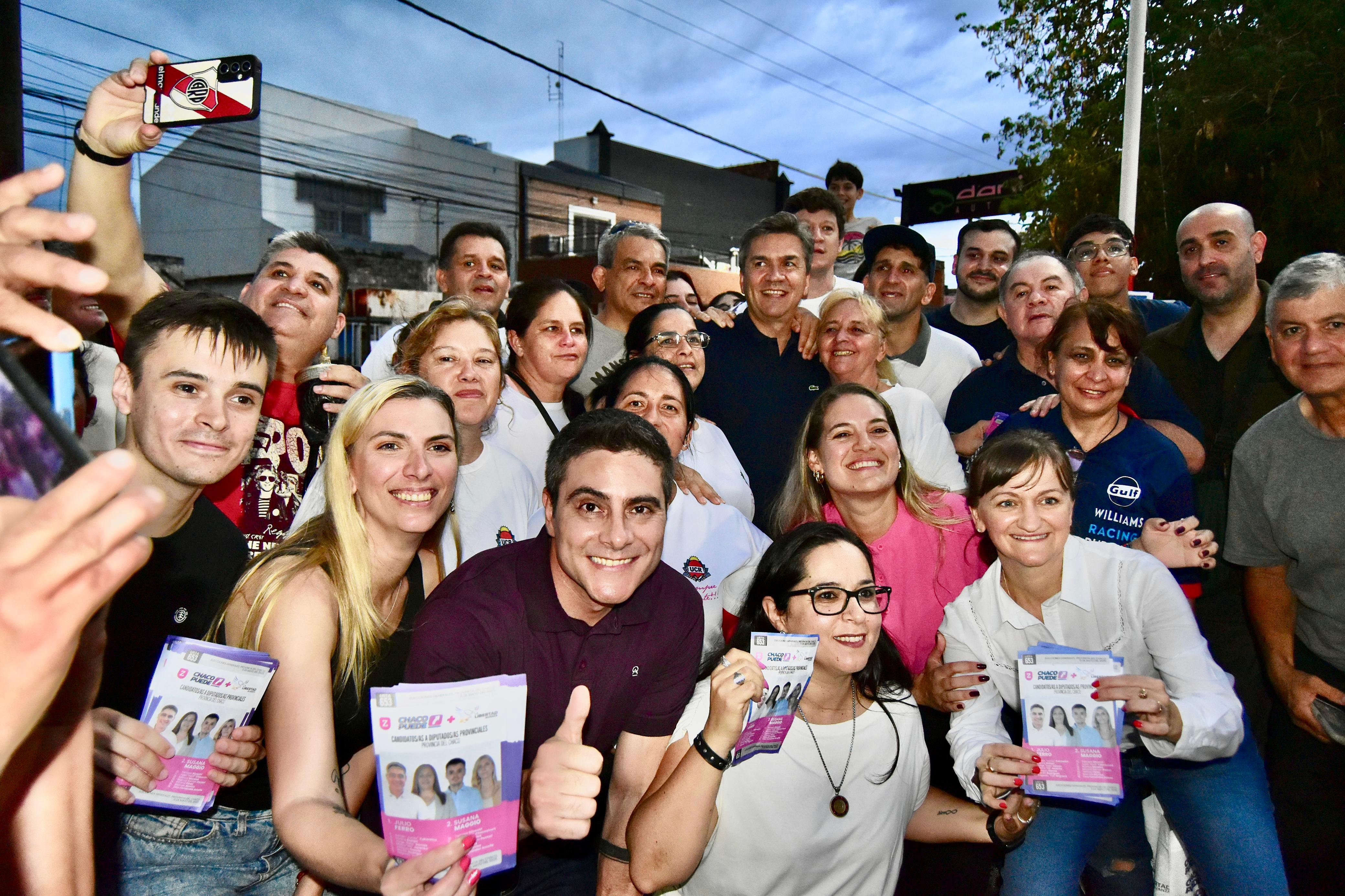 CIERRE DE CAMPAÑA: “LA LISTA 653 QUE ENCABEZA JULIO FERRO ES LA QUE VA A SEGUIR TRANSFORMANDO LA VIDA DE LOS CHAQUEÑOS”, AFIRMÓ ZDERO*