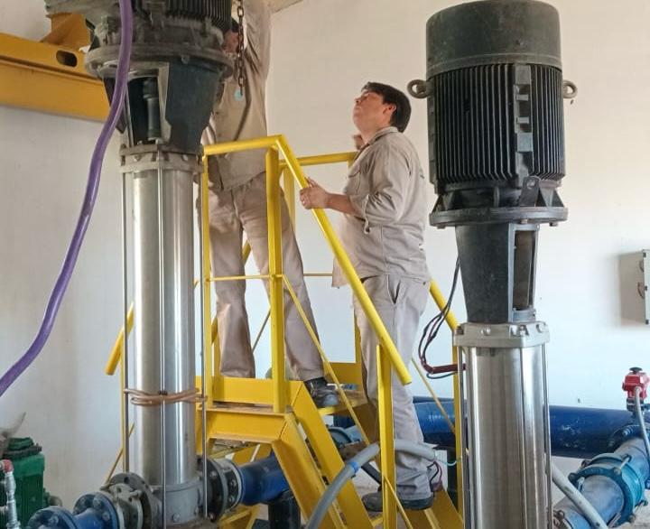 *SAMEEP SOLUCIONÓ PROBLEMAS ELECTROMECÁNICOS Y SE RESTABLECE EL SERVICIO DE AGUA POTABLE A MIRAFLORES*