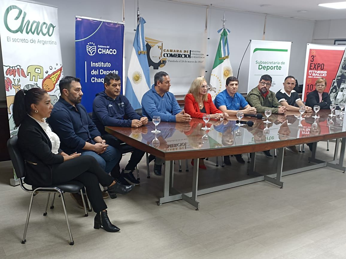 SE VIENE LA 3° EXPO FITNESS Y SALUD A RESISTENCIA