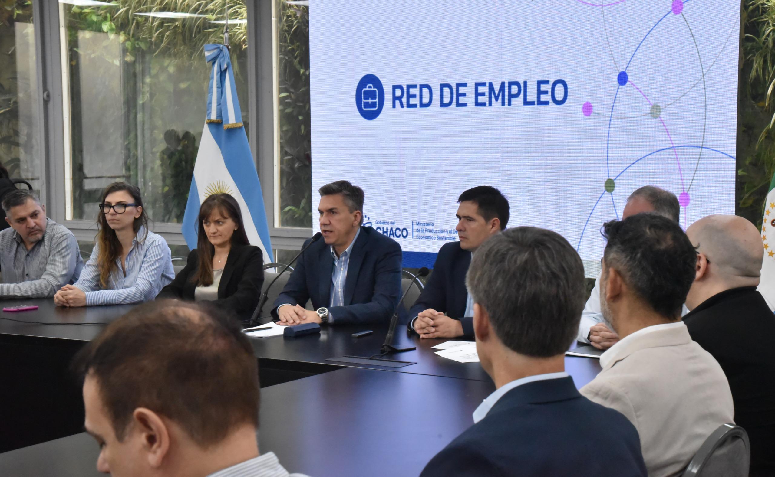 EL GOBIERNO DEL CHACO LANZÓ EL PROGRAMA “RED DE EMPLEO”, UNA HERRAMIENTA DIAGRAMADA PARA DAR UN MAYOR IMPULSO AL PROGRESO ECONÓMICO Y SOCIAL DE NUESTRA PROVINCIA