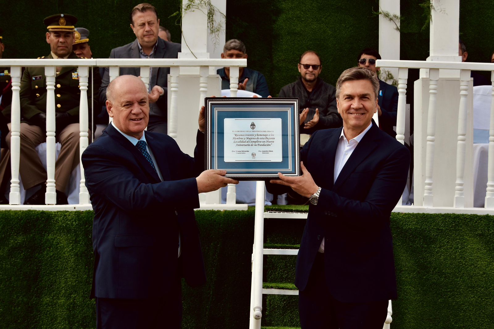 CAMPO LARGO: EL GOBERNADOR ZDERO JUNTO AL INTENDENTE SUÁREZ ACOMPAÑARON EL 104º ANIVERSARIO DE LA LOCALIDAD