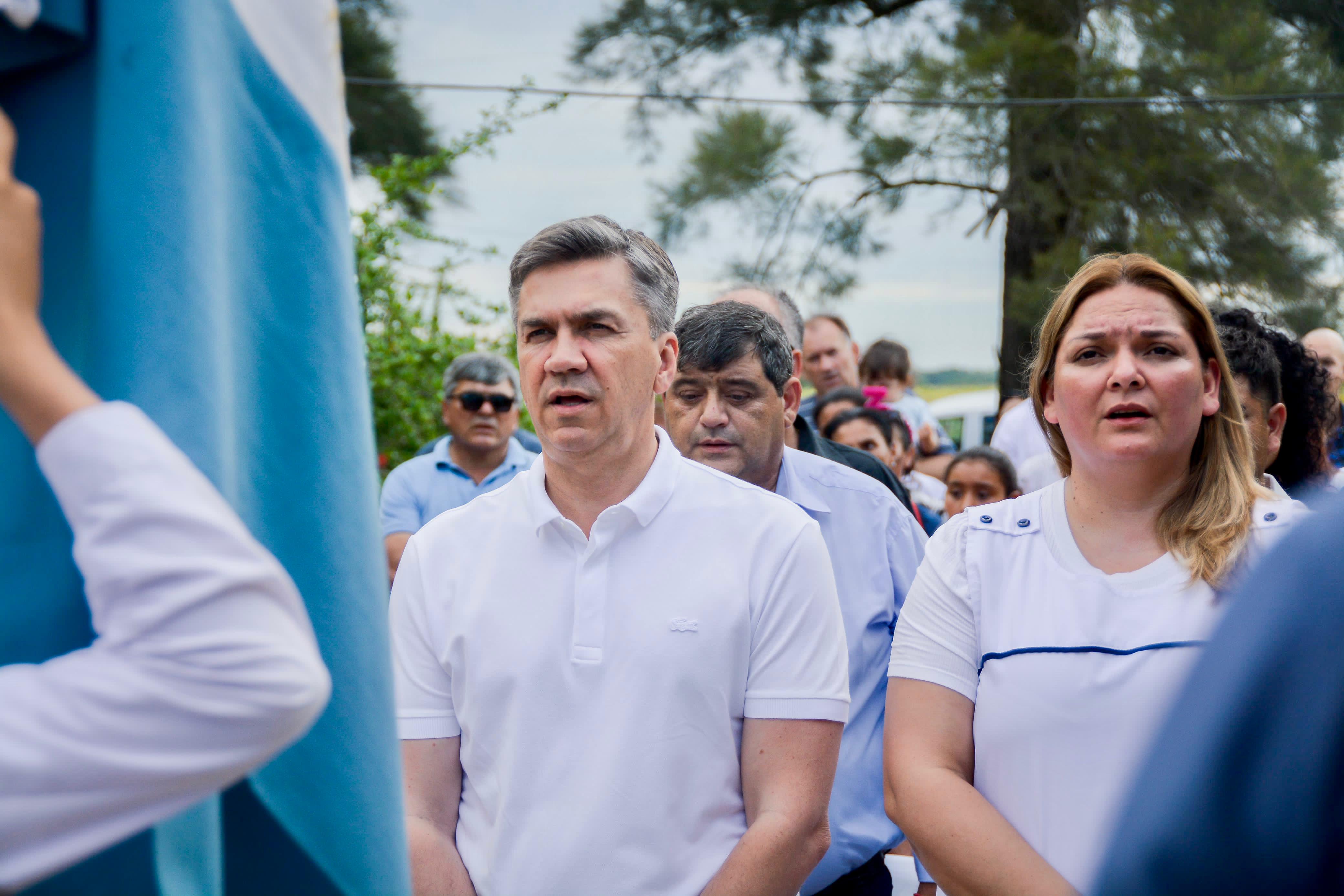 CORZUELA: EL GOBERNADOR ZDERO INAUGURÓ LA REFACCIÓN INTEGRAL DE LA EEP RURAL N° 151