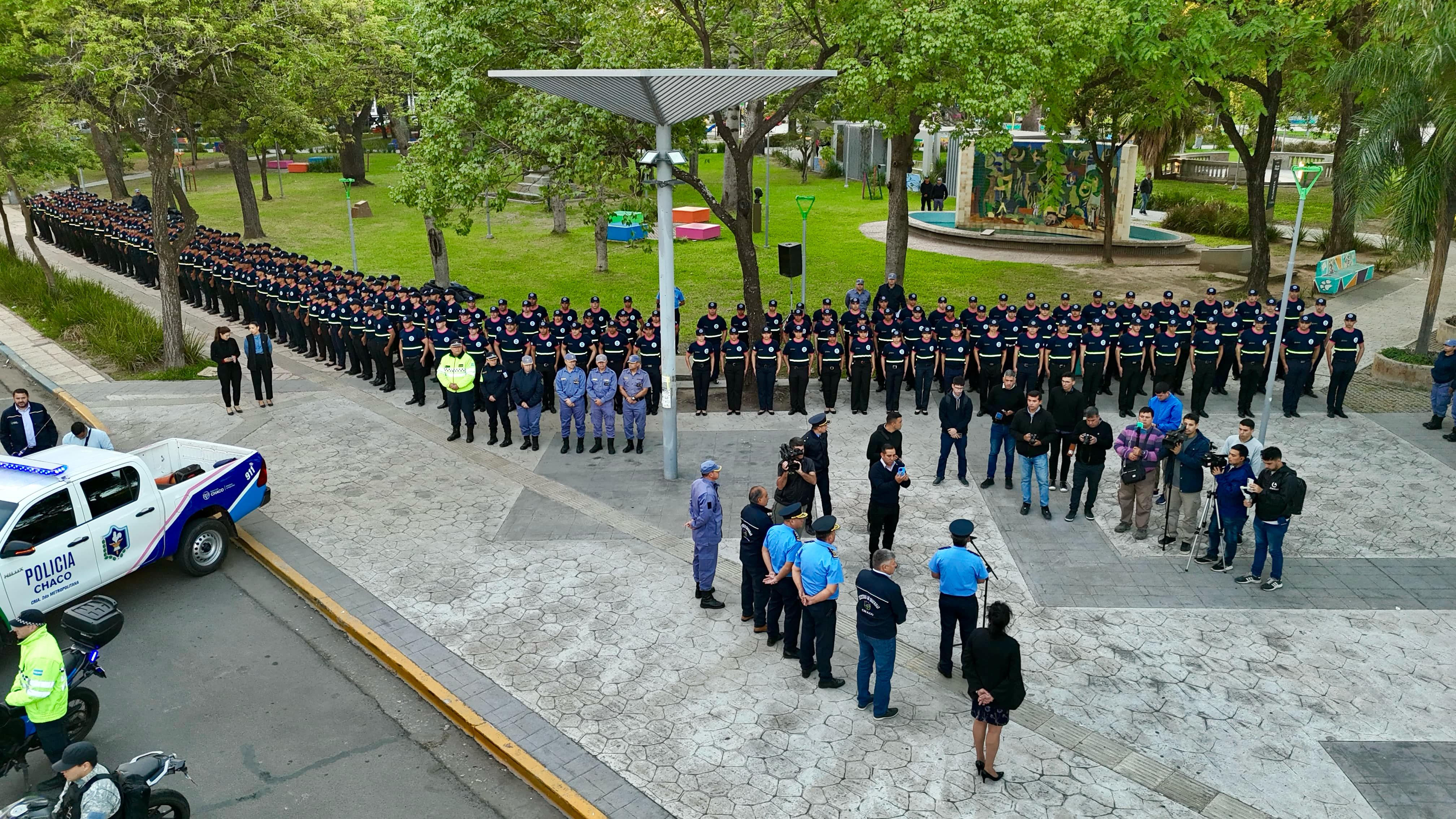*GRAN RESISTENCIA: SE LANZÓ EL OPERATIVO “CAMINANTES” Y REFUERZOS EN ESTABLECIMIENTOS EDUCATIVOS*