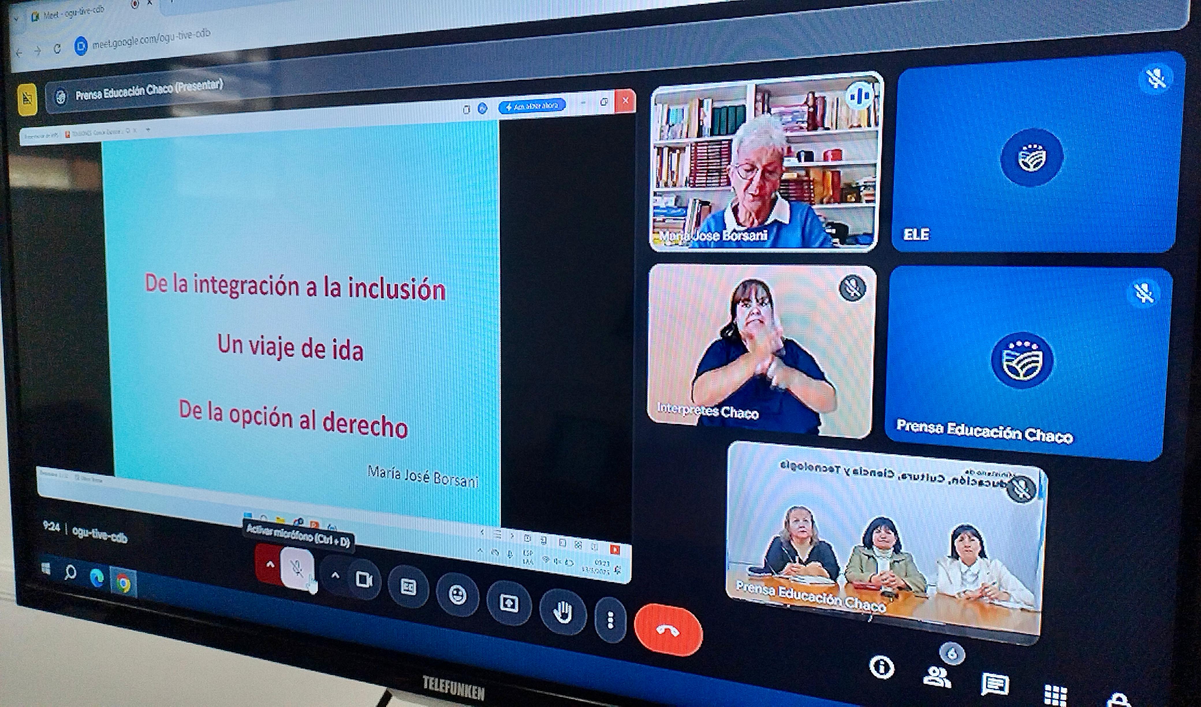 EDUCACIÓN INICIÓ CAPACITACIÓN “AULAS INCLUSIVAS” PARA FORTALECER LAS TRAYECTORIAS DE LOS ESTUDIANTES