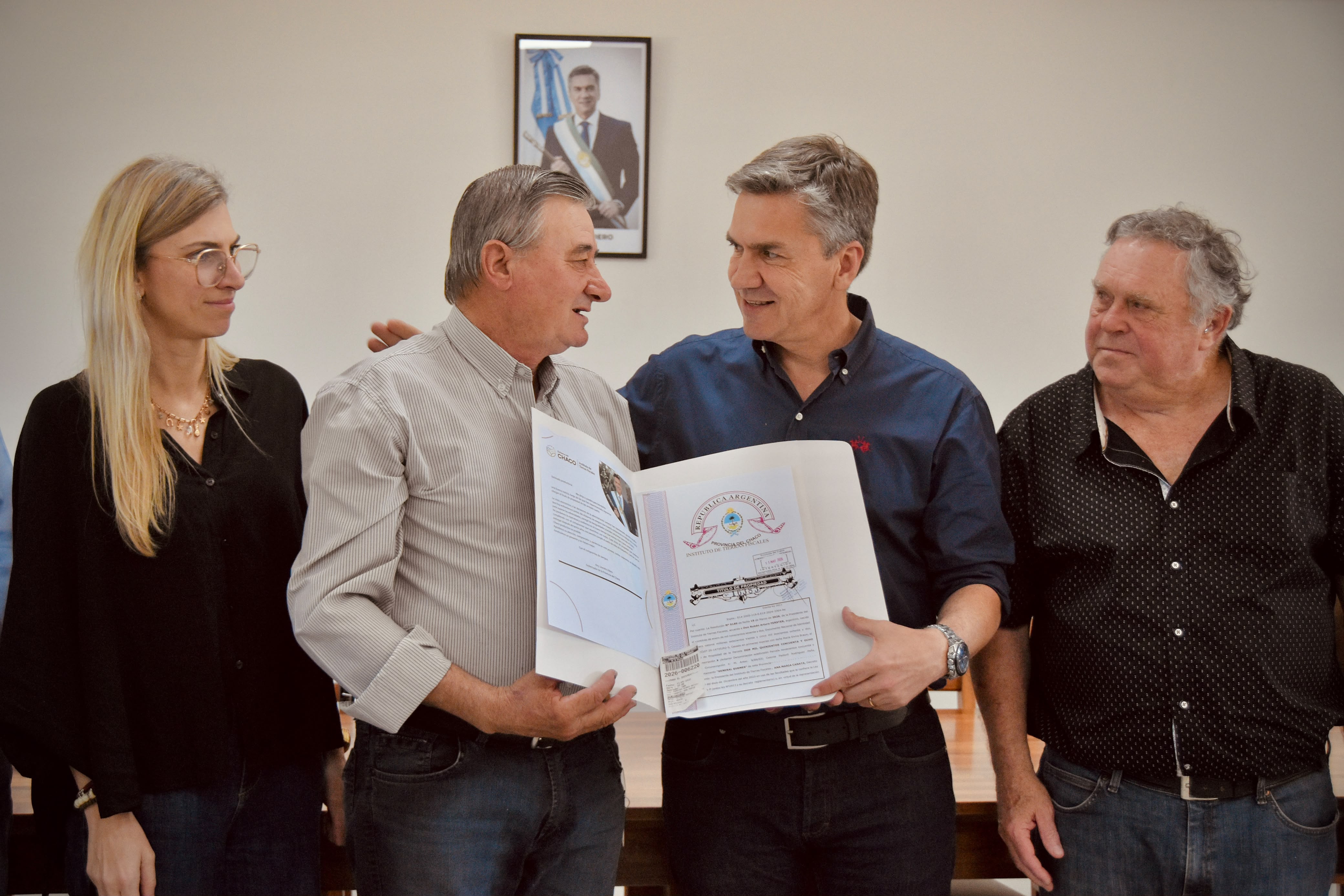 *CASTELLI: ZDERO INAUGUR&Oacute; EL NUEVO EDIFICIO Y ALBERGUES DE LOS CONSORCIOS CAMINEROS*