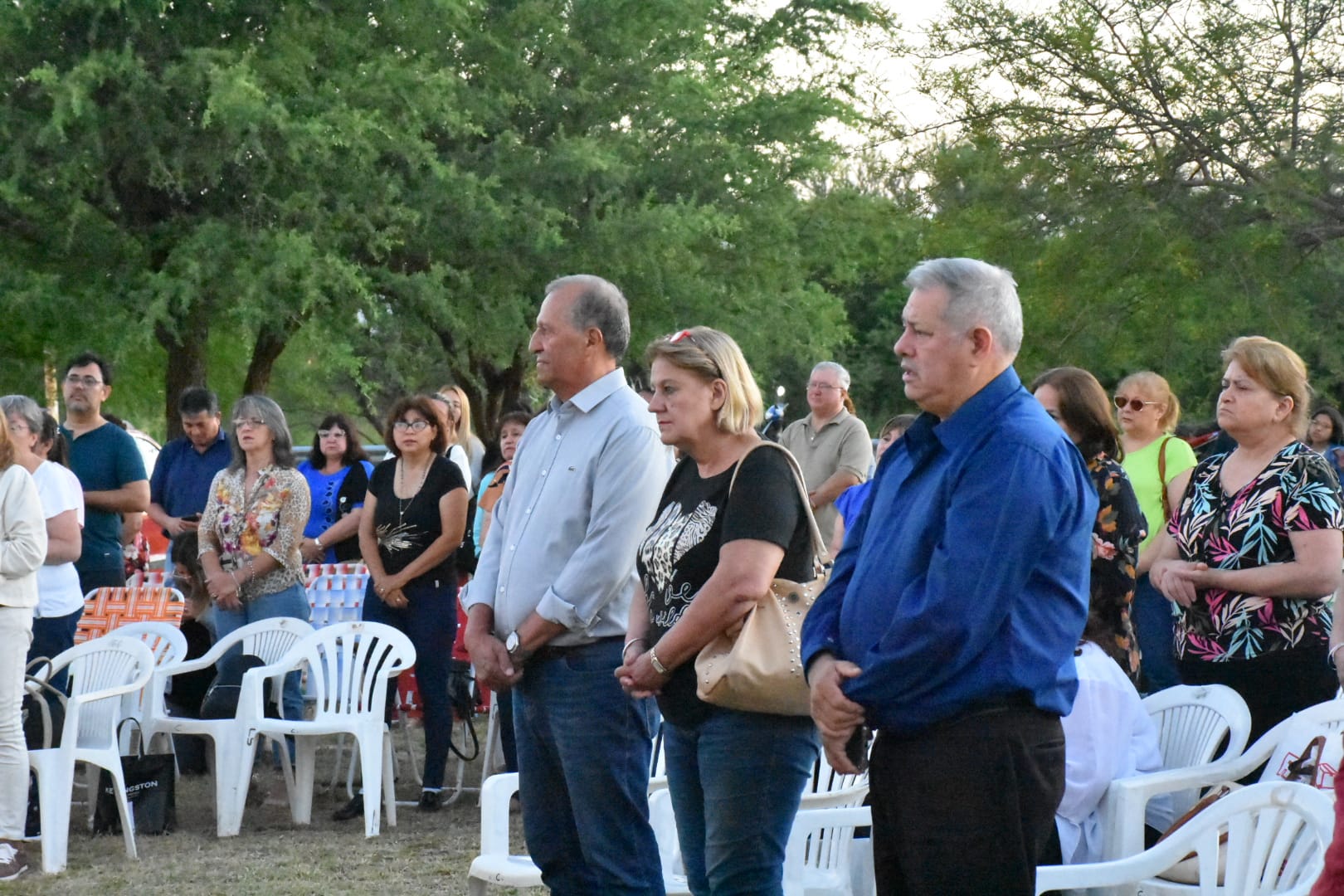 ADALBERTO PAPP INAUGURÓ EL MURAL DE LA VIRGEN DEL MESÓN EN LA ROTONDA DEL ACCESO NORTE
