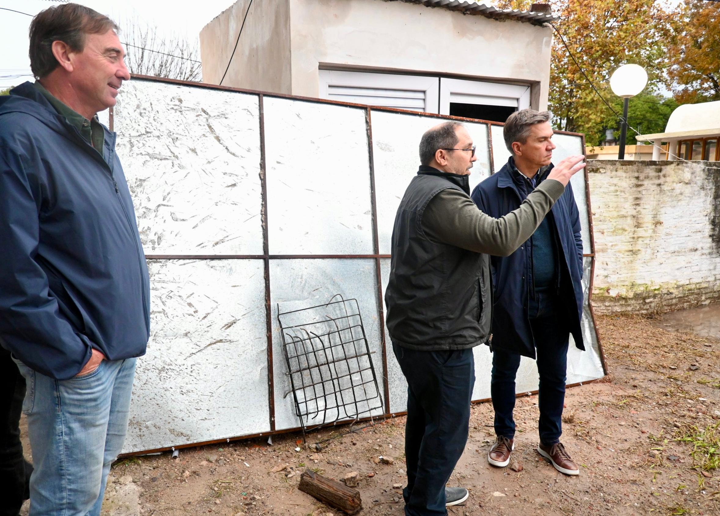 TRABAJOS CLAVES PARA LA INCLUSIÓN: EL GOBERNADOR ZDERO CONSTATÓ EL AVANCE DE OBRAS EN EL CENOVI