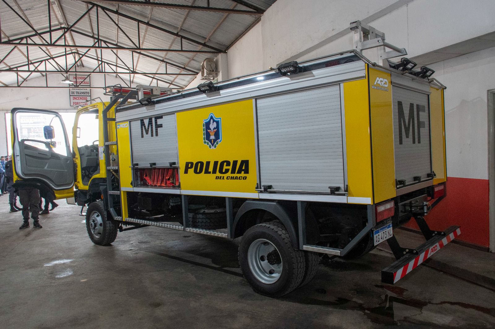 ZDERO INAUGURÓ LAS REFACCIONES EN LA ESTACIÓN DE BOMBEROS Y ANUNCIÓ LA INCORPORACIÓN DE NUEVOS AGENTES