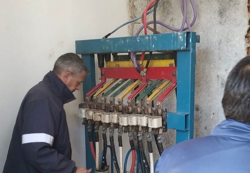 *SAMEEP REALIZÓ TAREAS DE MANTENIMIENTO EN LA CISTERNA SUR PARA MEJORAR EL SERVICIO, DE CARA AL VERANO*