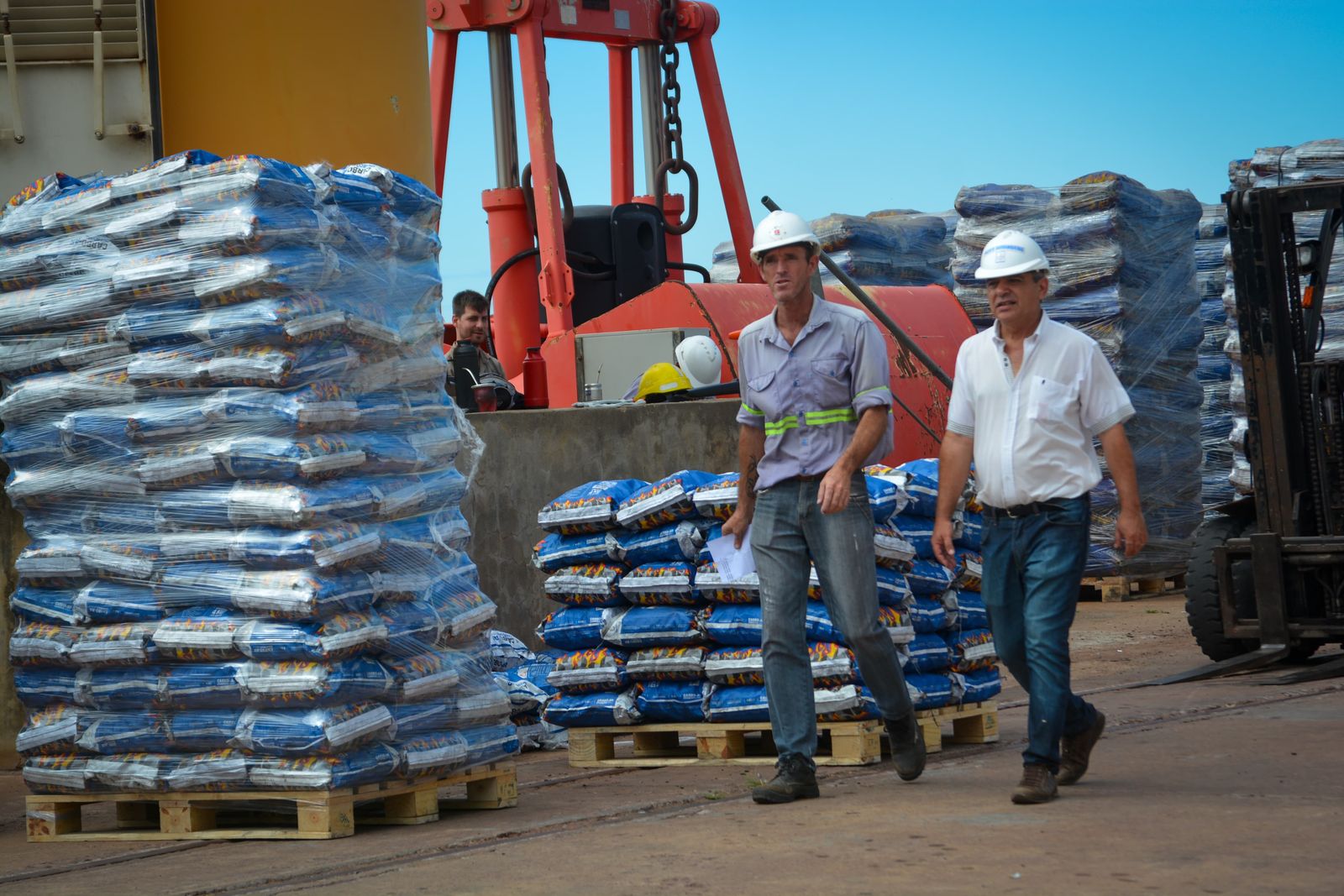 *CHACO SE ABRE AL MUNDO: TRAS AÑOS DE RESTRICCIONES, COMENZÓ LA EXPORTACIÓN DE CARBÓN VEGETAL DESDE EL PUERTO DE BARRANQUERAS A EUROPA*