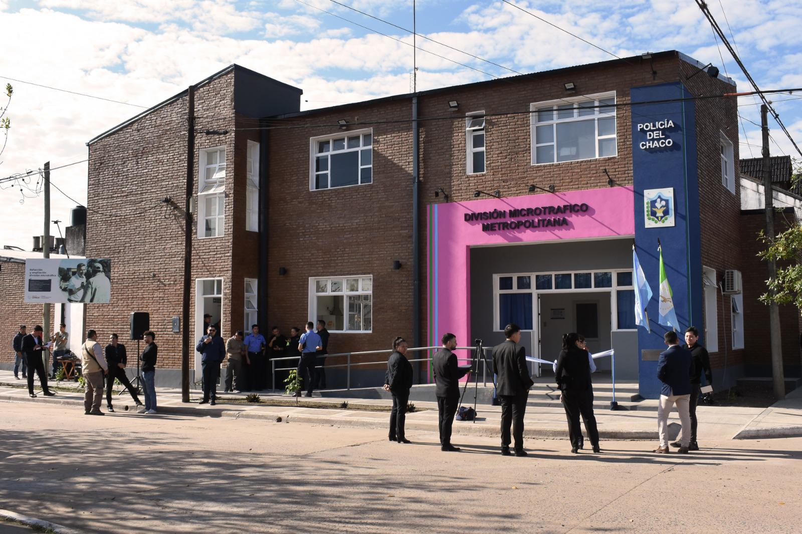 PLAN PROVINCIAL DE SEGURIDAD: EL GOBERNADOR ZDERO INAUGURÓ  LAS REFACCIONES Y LA AMPLIACIÓN DE LA DIVISIÓN MICROTRÁFICO