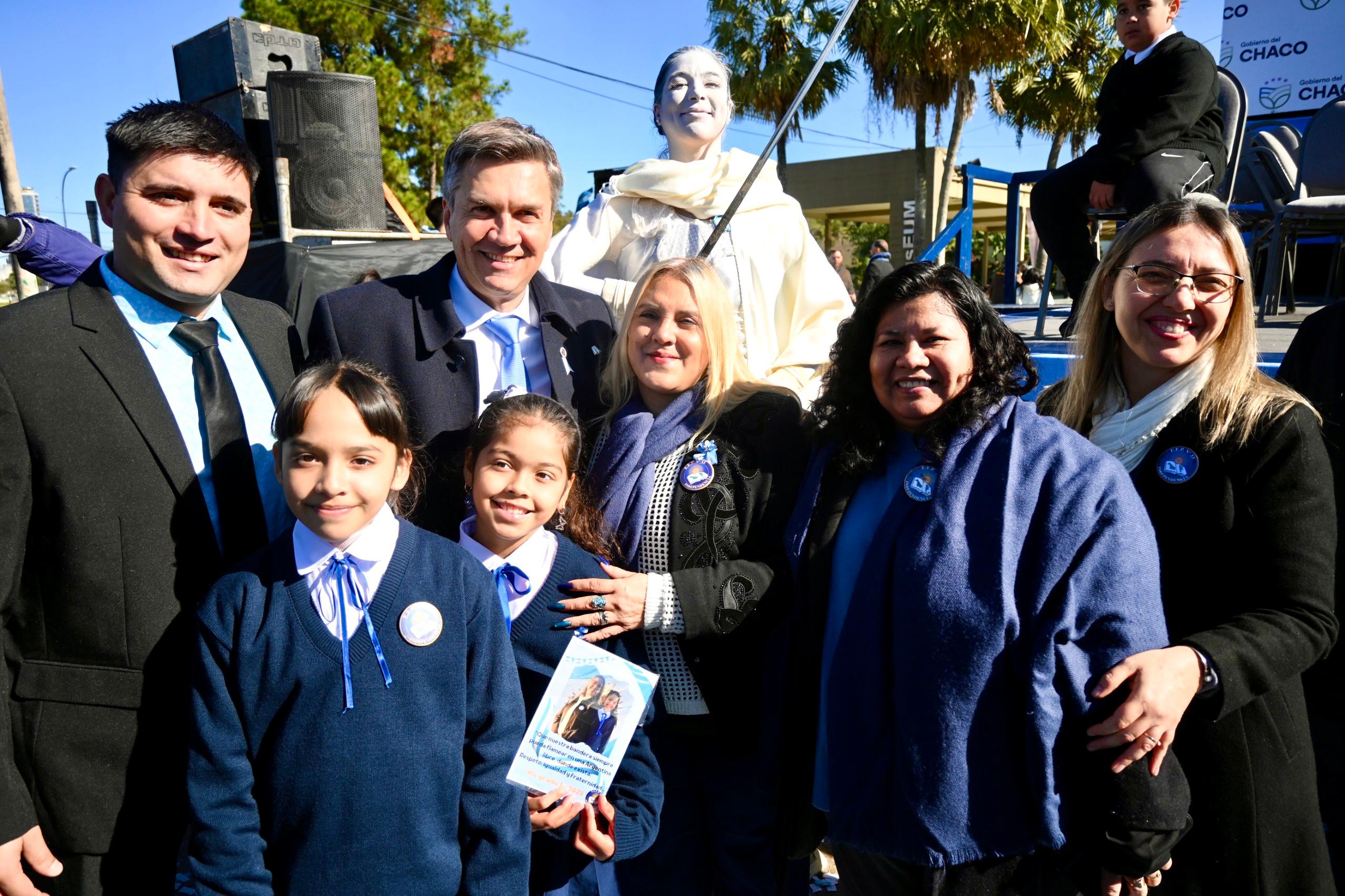 ”PROMETER LEALTAD A LA BANDERA ES PROMETER RESPETO AL OTRO” MANIFESTÓ EL GOBERNADOR ZDERO