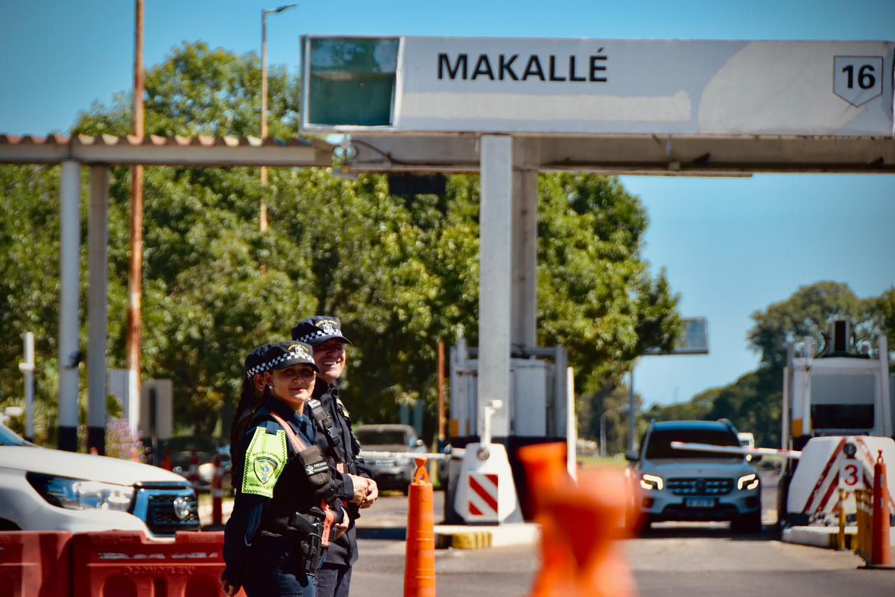 *MAKALL&Eacute;: EL GOBIERNO PROVINCIAL INAUGUR&Oacute; EL NUEVO EDIFICIO DE CONTROL CAMINERO EN LA RUTA 16*