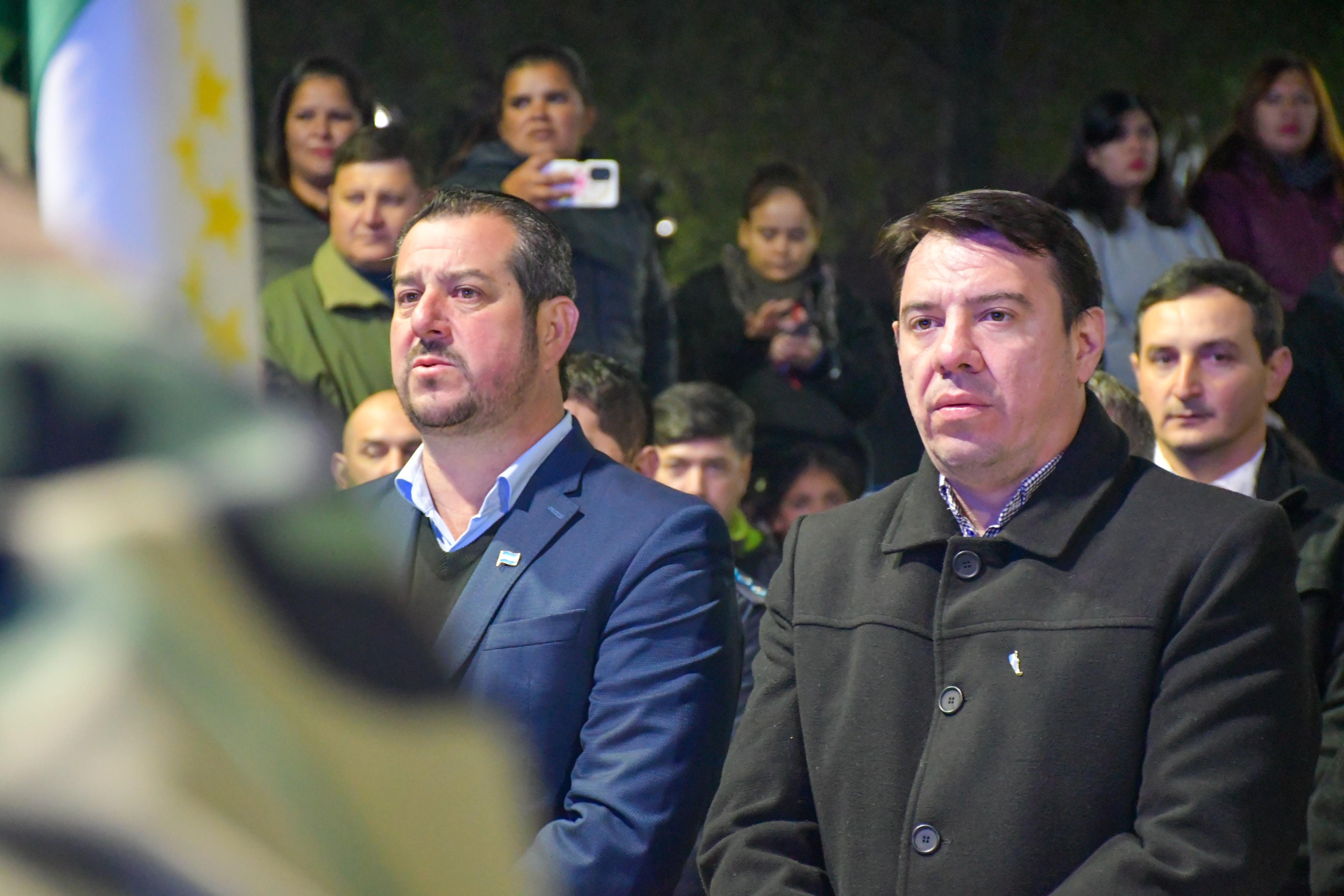 *58º AÑOS DE LA VILLA RURAL EL PALMAR: EL GOBIERNO PROVINCIAL ACOMPAÑÓ EL ACTO ANIVERSARIO CENTRAL*