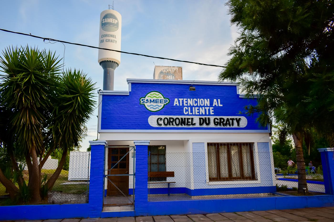 EL GOBERNADOR ZDERO INAUGURÓ LA PLANTA DE ÓSMOSIS INVERSA EN CORONEL DU GRATY