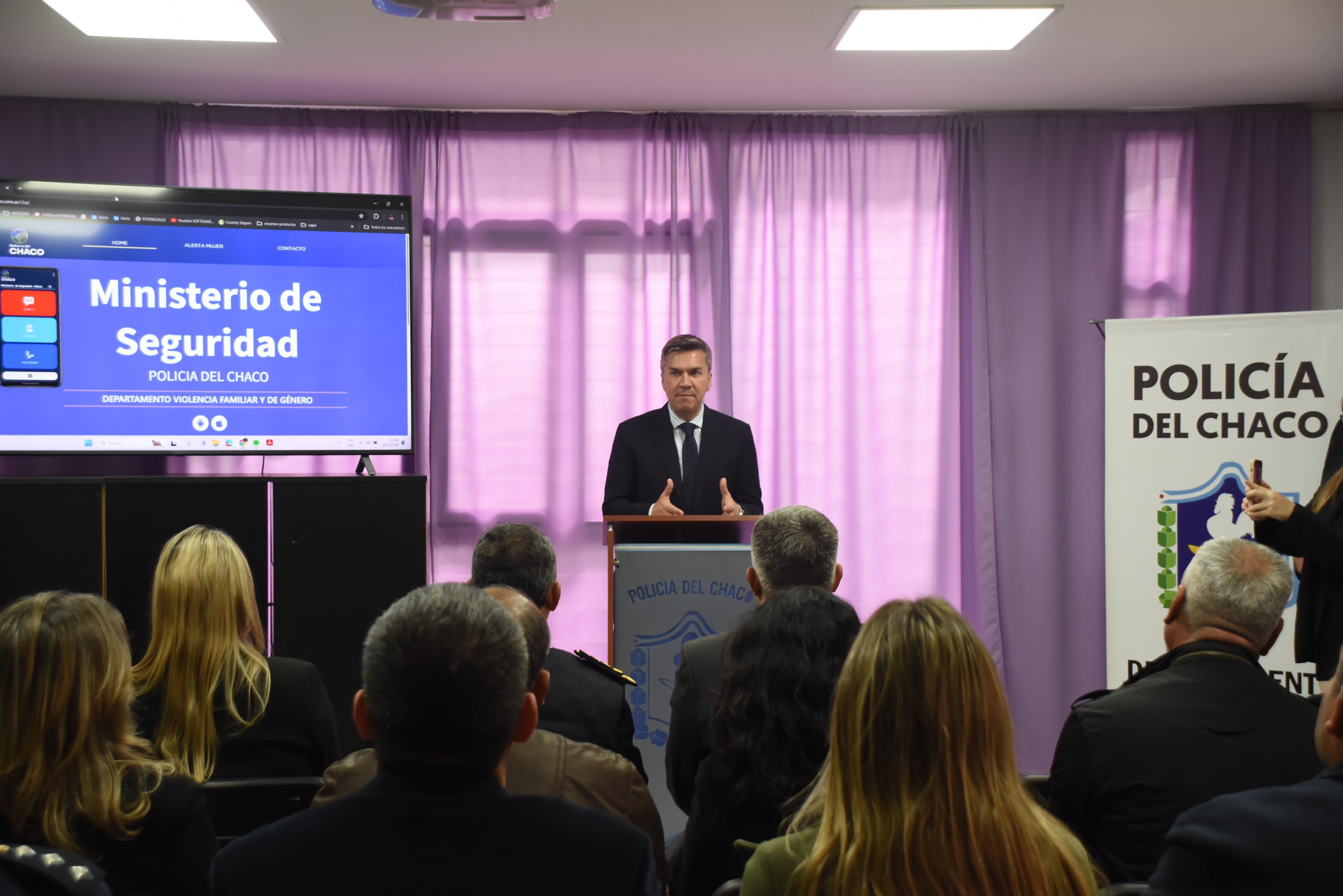 *GESTIONAR ES PROTEGER: EL GOBERNADOR ZDERO LANZÓ LA PLATAFORMA “ALERTA MUJER”*