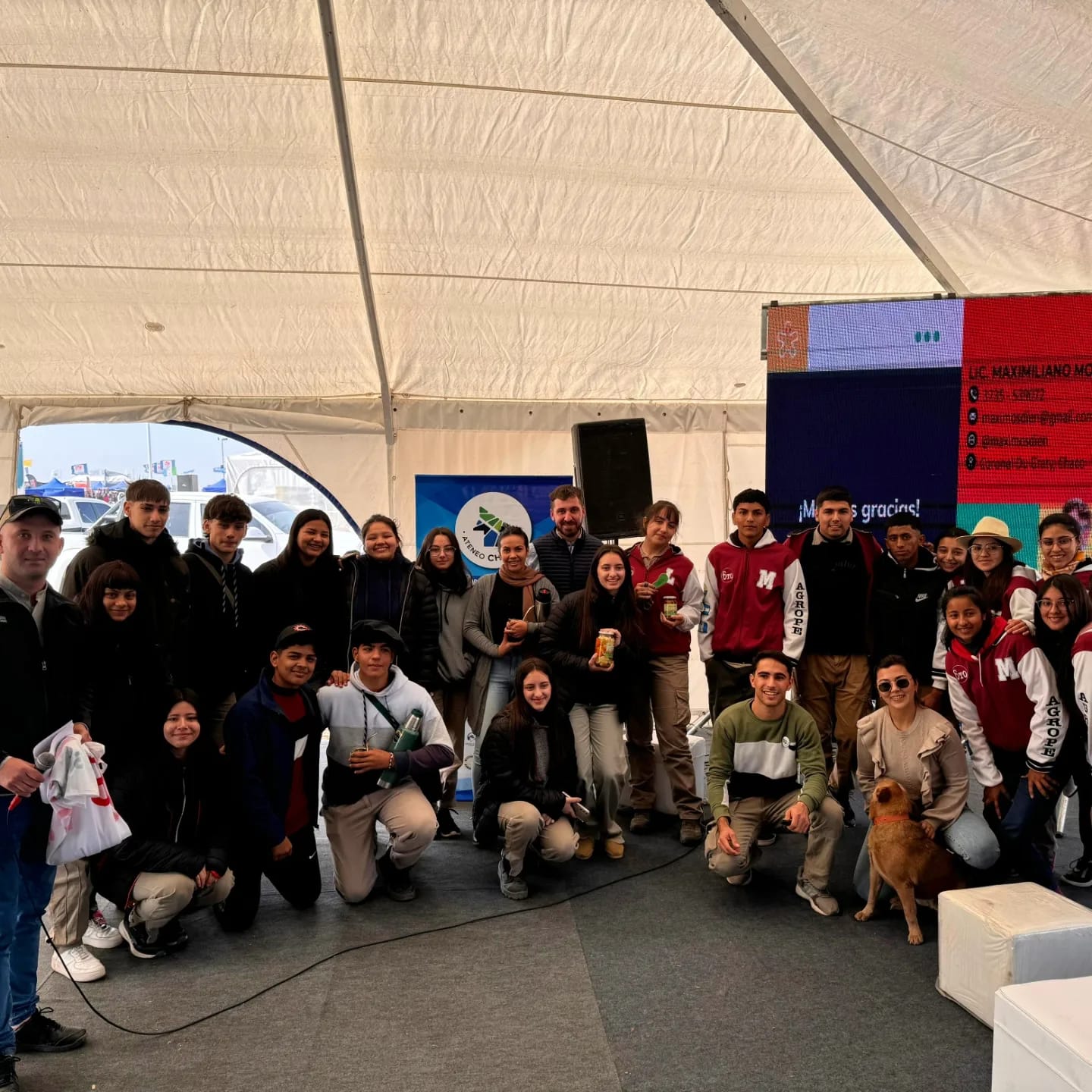 CHARATA: EL LICENCIADO MAXI MOSDIEN DISERTO EN LA AGRONEA