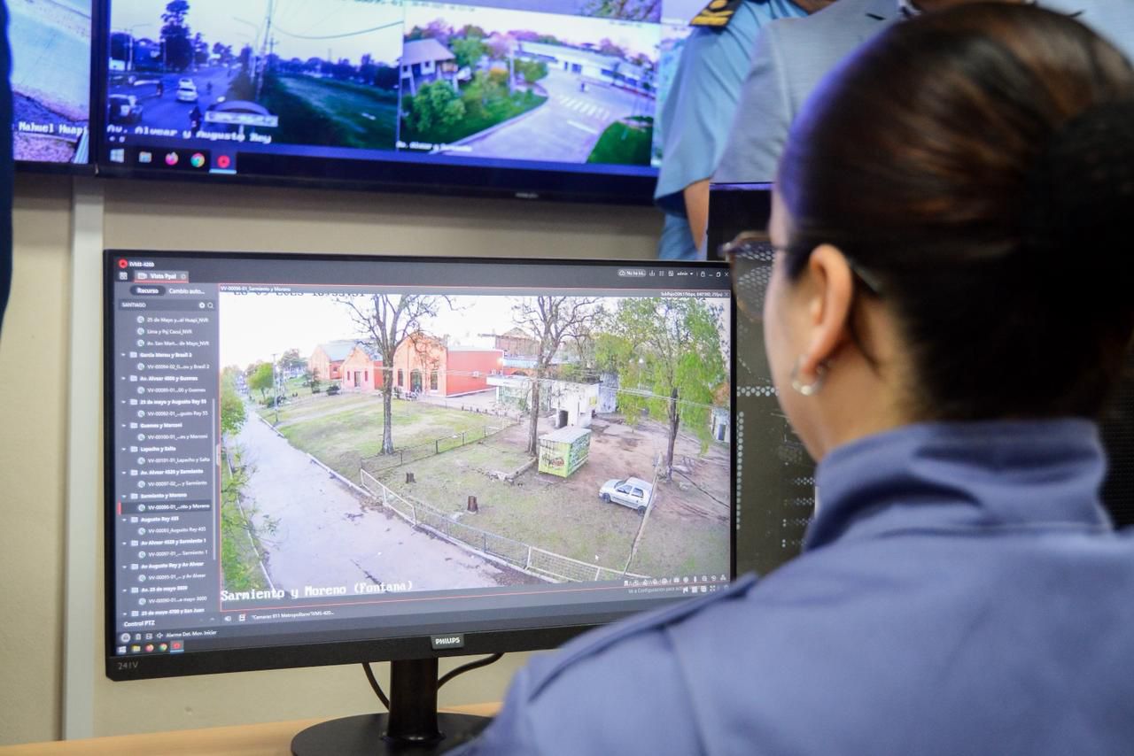 MÁS PREVENCIÓN Y MÁS SEGURIDAD: FONTANA YA TIENE SU NUEVO CENTRO DE MONITOREO