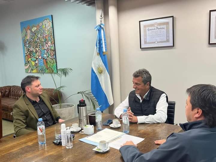 GERMAN HONCHERUK SE REUNIÓ CON EL EX MINISTRO DE ECONOMÍA SERGIO MASSA